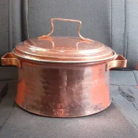 قابلمه مسی ۴ نفره نو