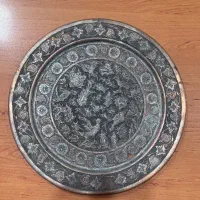 سینی قدیمی مسی
