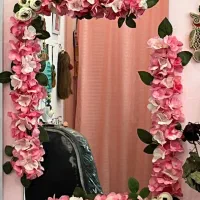 آینه و باکس شیشه ای