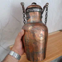 اجناس کهنه قدیمی مسی برنجی منقل قلیان دکوری