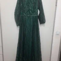 لباس مجلسی سبز شیک