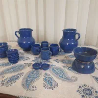 پارچ ولیوان سفال