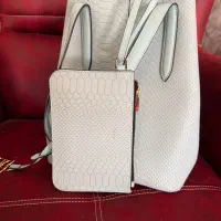 ست ۲تکه کیف چرم درسا زنانه کاملا نو