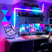 ریسه RGB آی سی دار ۱۲ ولت برنامه پذیر