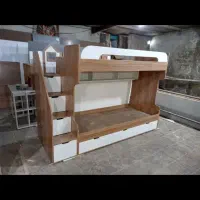 تخت دوطبقه پله منبری کد196