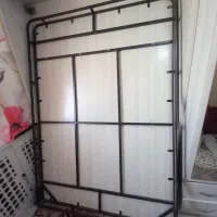 کلاف تخت تاشو (قاب فلزی) به همراه تشک