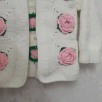 کت دخترانه دست بافت