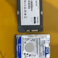 هارد وسترن یک ترا و ssd 128