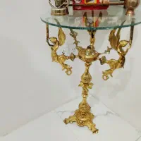 میز خاطره تمام برنجی