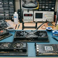 تعمیرات انواع کارت گرافیک AMD و NVIDIA