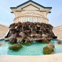 عمارت طاوسیه سه خوابه استخر اب گرم و جکوزی داخل