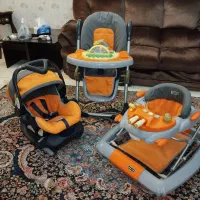 ست کریر و روروئک و صندلی غذا برند مامالاو