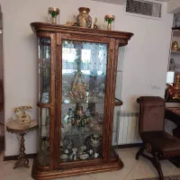 بوفه/ویترین چوبی