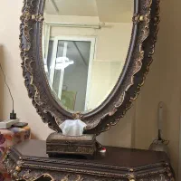 آیینه کنسول چوبی،بزرگ مناسب منزل حتی سالن
