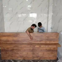 با سلام میز کار برای رستوران و کافه