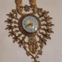 ساعت دیواری برنزی
