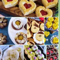 کلاس زولبیا و شیرینی پزی عید نوروز و نان کافه ای