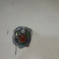 انگشترنقره7نگین