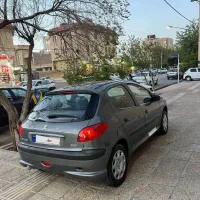 پژو 206 تیپ TU3 تک برگ سند،استثنایی