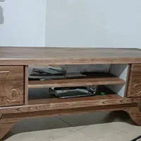 میز تلویزیون چوبی