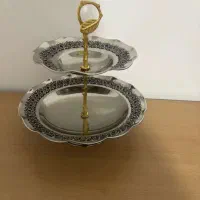 شیرینی خوری دو طبقه کروم