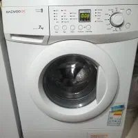 ماشین لباسشویی دوو 7 کیلویی در حد نو