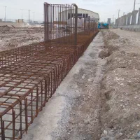 اجرای اسکله بتونی