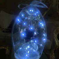 شب چراغ طرح گل همراه با سیم