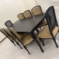 مبلمان ۸ نفره با میز و صندلی هشت نفره