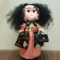 عروسک پارچه ای خنگول،روسی، فرشته