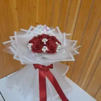 دسته گل روبانی/باکس گل/باکس پول