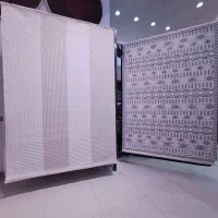 فرش ۶متر پینترستی پتینه کاشان طوسی نگارین