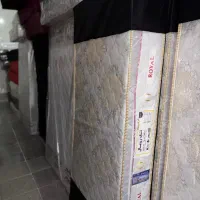 تشک طبی فنری سه نوار پددار رویال با کاور ضد اب