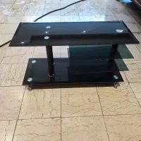 میز تلوزیون شیشه ای