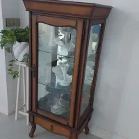 بوفه چوبی با آینه پشت