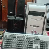 کیس و کیبورد و اسپیکر