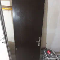 درب چوبی حمام