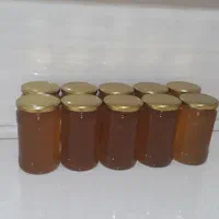 عسل گون گز صد درصد طبیعی بسته بندی  شیشه و حلب