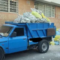 حمل نخاله ومصالح ساختمانی سیمان بلوک