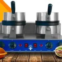 یوفو برگر ساندویچ ساز سفینه ای دو قلو