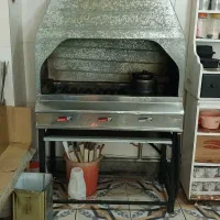 کباب پز گازی همراه با کانال هواکش