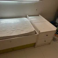 تخت یک نفره با تشک