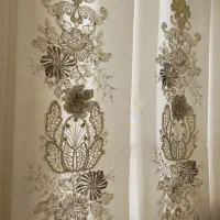 پرده پذیرایی با آستری