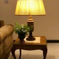 پایه آباژور دست ساز چوبی لوچنتزو ( کد ۱۲۰)
