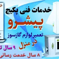 خدمات فـنی پکـیـج ، آبـگرمکن ، بخـاری در محل نصب