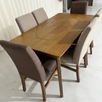 تعمیر میز صندلی چوبی .میز صندلی ناهار خوری