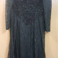 لباس مجلسی نگین کار شده