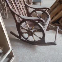 صندلی‌ راک  مدل ملوانی تمام راش  راش ایرانی.