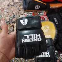 دستکش حرفه ایMMA چرم طبیعی