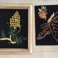 تابلو سرمه دوزی